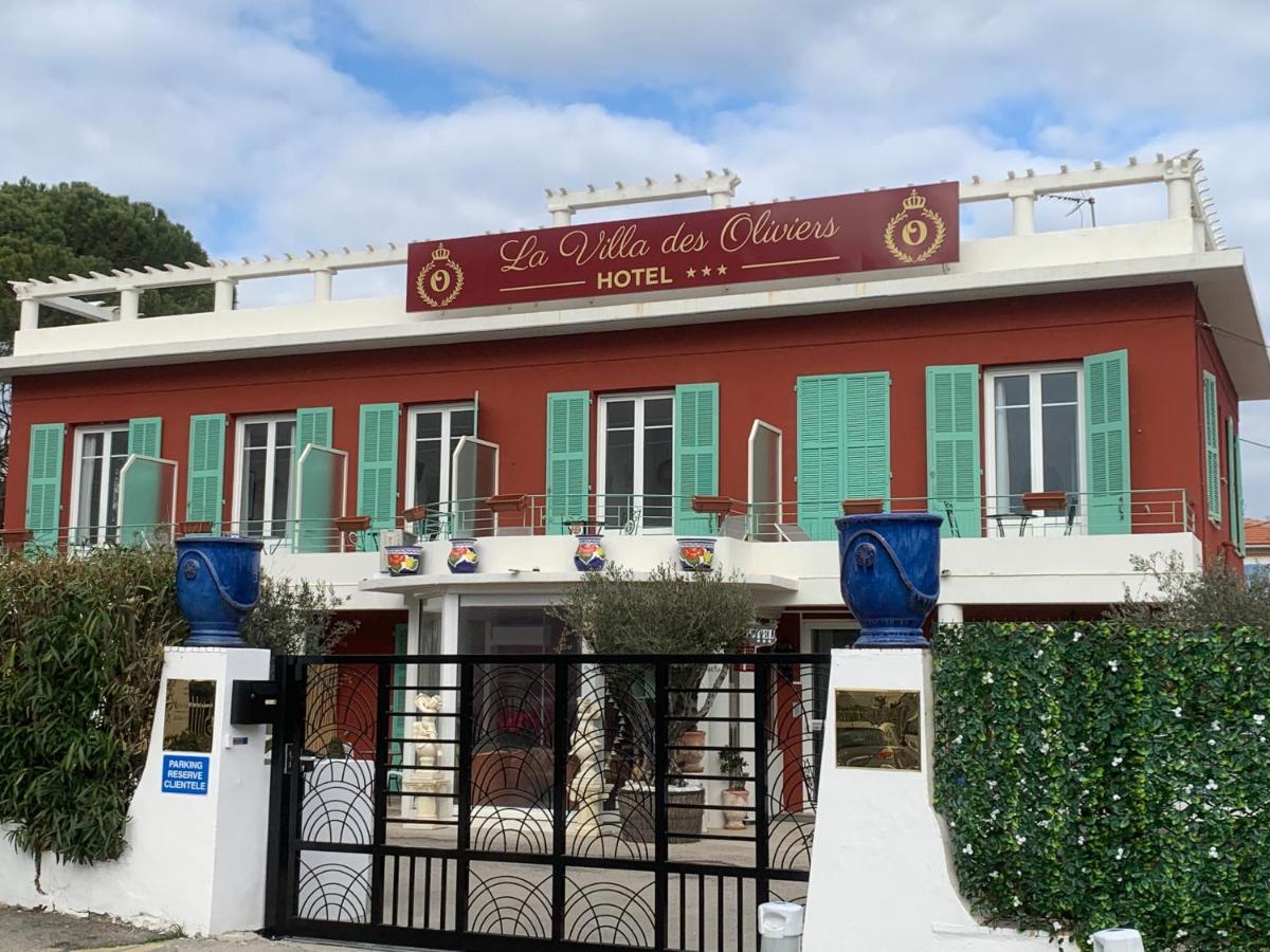 Hotel La Villa Des Oliviers Cagnes-sur-Mer Exteriör bild