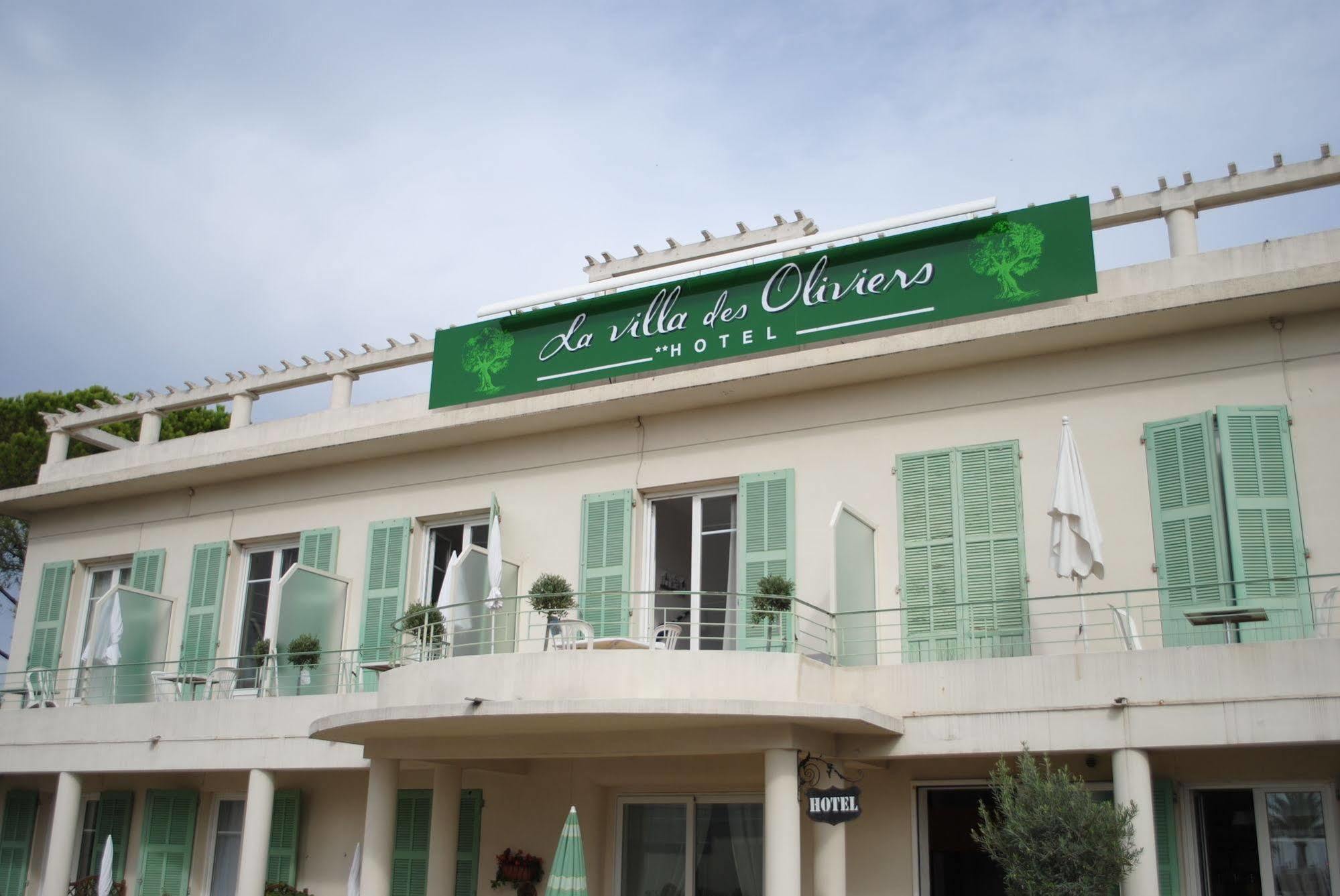 Hotel La Villa Des Oliviers Cagnes-sur-Mer Exteriör bild